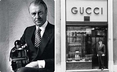 gucci first design|when did guccio Gucci die.